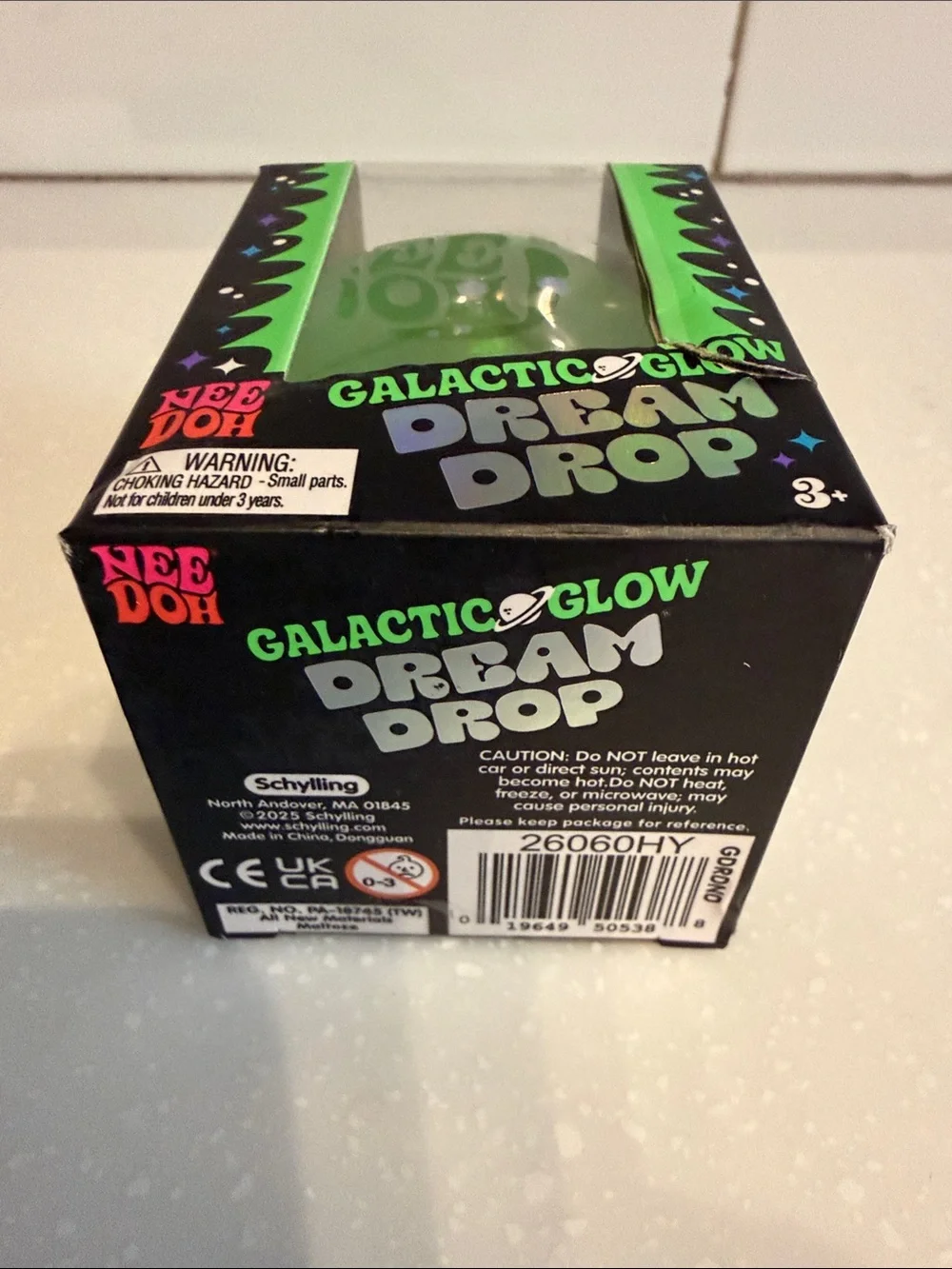 NEEDOH Galactic Glow Dream Drop Sensory Toy - Green